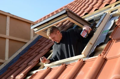 Pose de fenêtres de toit Velux à Barly